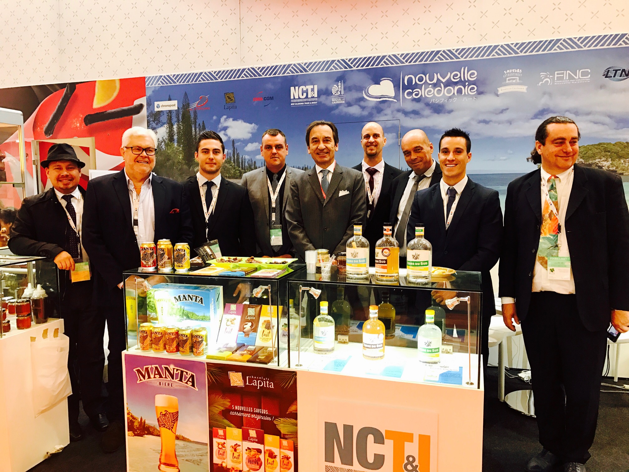 fOODEXLAmbassadeur de France au Japon au salon Foodex de Mars 2017