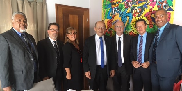 Rencontre avec Jean Yves le Drian mai 2018